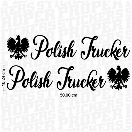 POLISH TRUCKER 1 - 2 sztuki